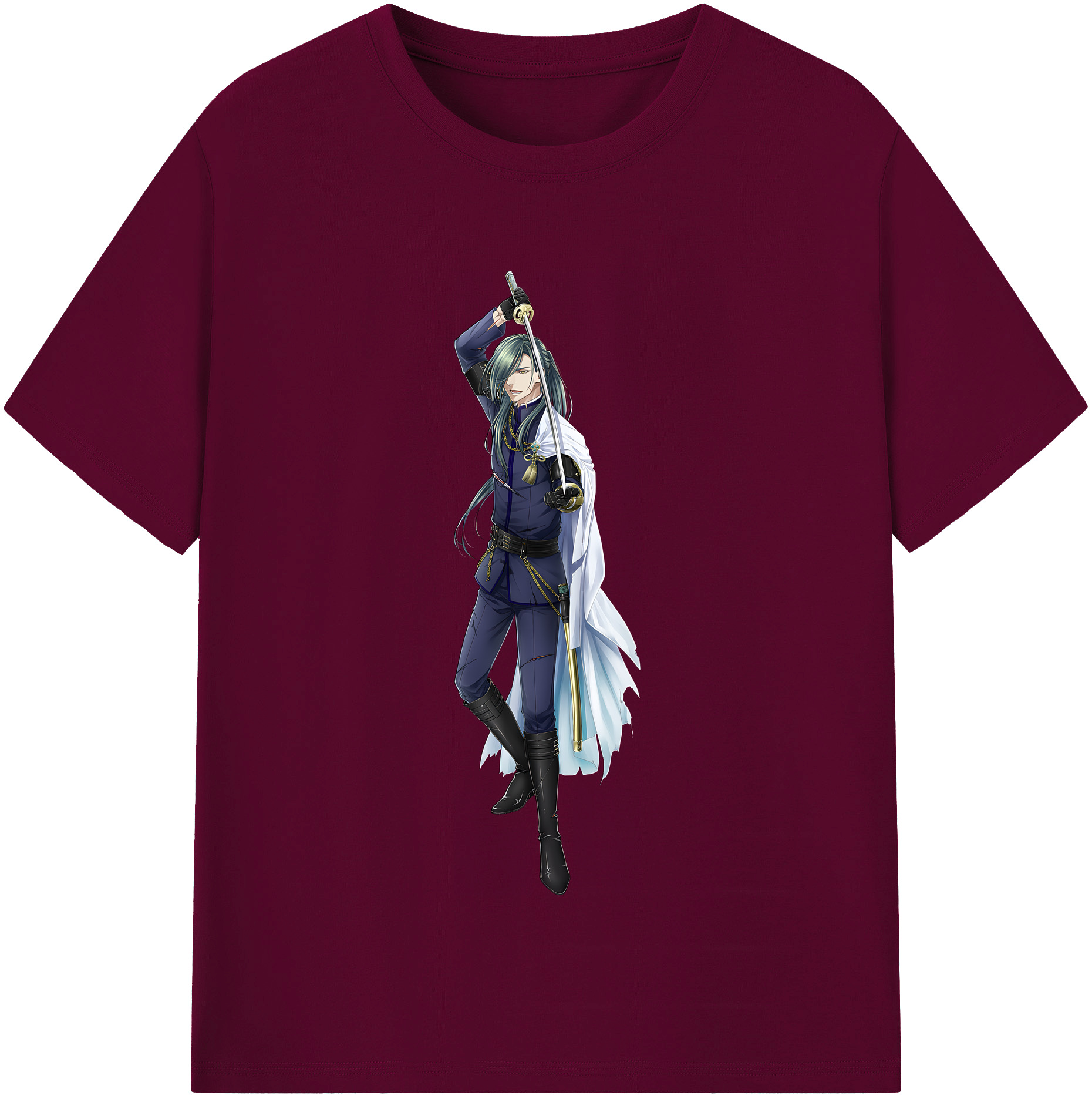 （画像用） 刀剣乱舞 Touken Ranbu レディースカジュアルプリントTシャツ（綿100％）